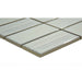 Emser Tile - Nagara - 11 in. x 11 in. Ceramic Mosaic Wall Tile - Silver Close View
