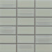 Emser Tile - Nagara - 11 in. x 11 in. Ceramic Mosaic Wall Tile - Silver