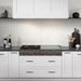 Emser Tile - Nagara - 11 in. x 11 in. Ceramic Mosaic Wall Tile - White Installed