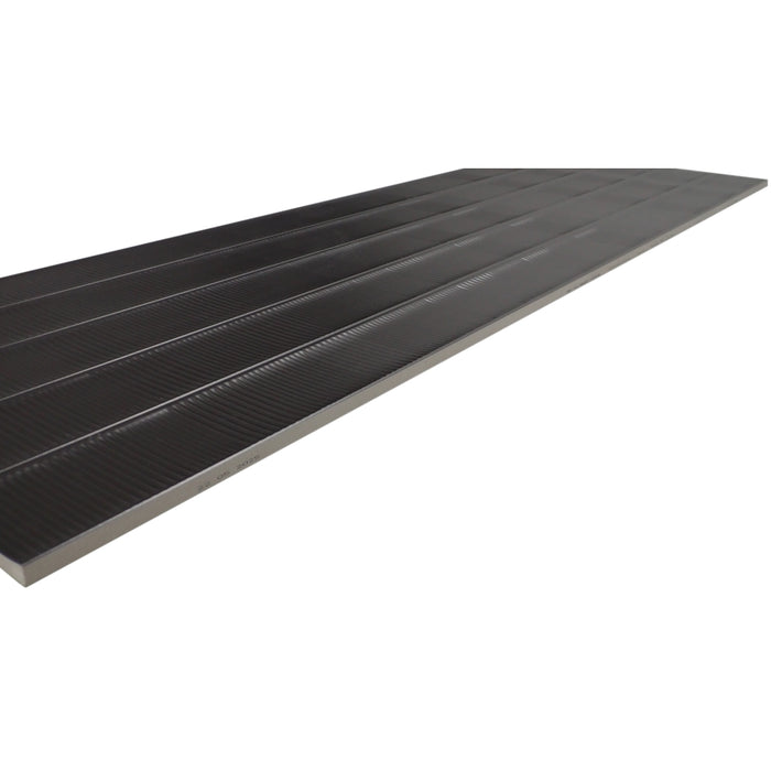Emser Tile - Navali™ - 16 in. x 47 in. Porcelain Wall Tile - Black Close 2