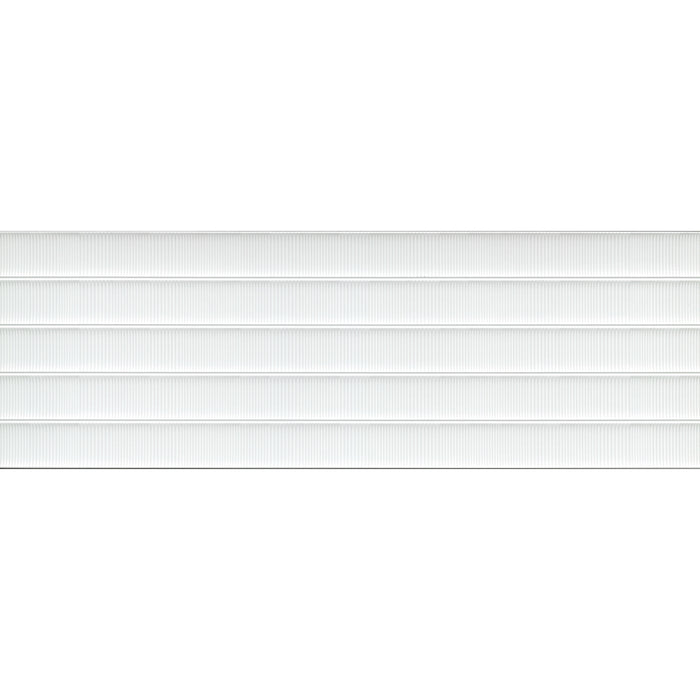 Emser Tile - Navali™ - 16 in. x 47 in. Porcelain Wall Tile - White