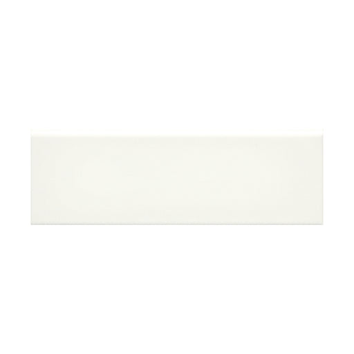 Emser Tile - Ombre™ - 4 in. x 12 in. Ceramic Wall Bullnose Tile - Ivory