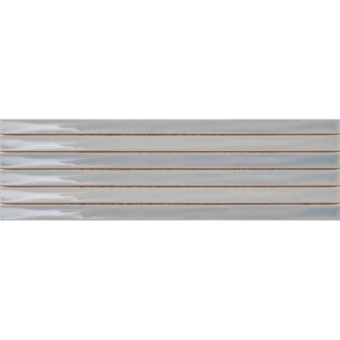 Emser Tile - Paralline™ - Ceramic Wall Mosaic - Ash