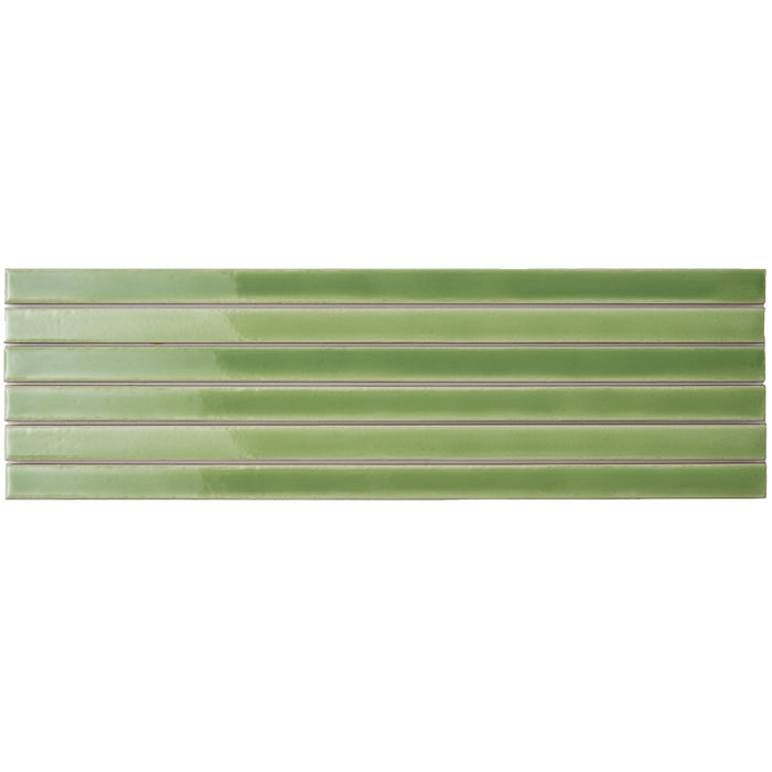 Emser Tile - Paralline™ - Ceramic Wall Mosaic - Sage