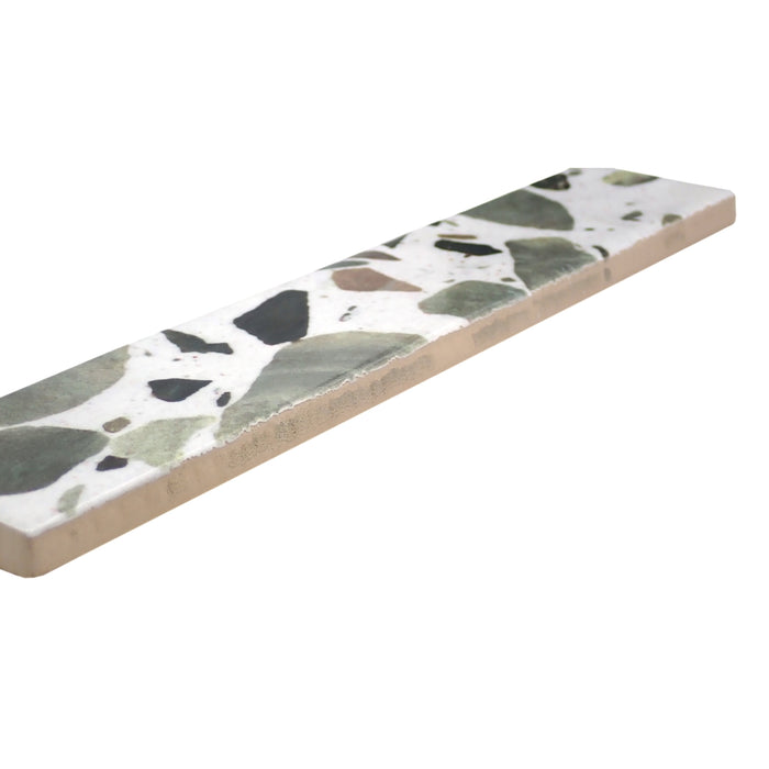 Emser Tile - Corrazzo - 2 in. x 10 in. Ceramic Wall Tile - Stuci Close View 2