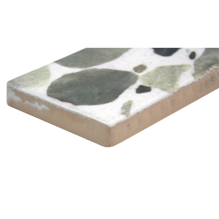 Emser Tile - Corrazzo - 2 in. x 10 in. Ceramic Wall Tile - Stuci Close View