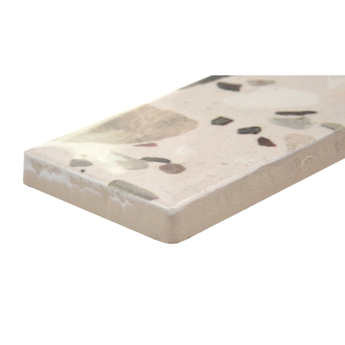 Emser Tile - Corrazzo - 2 in. x 10 in. Ceramic Wall Tile - Carlata Close View