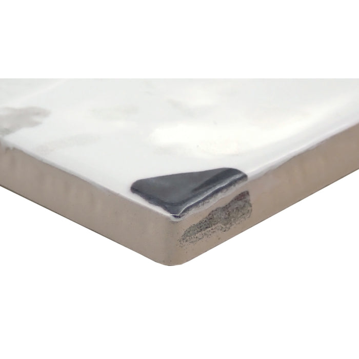 Emser Tile - Corrazzo - 2 in. x 10 in. Ceramic Wall Tile - Negro Close View