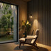 Emser Tile - Luma - 4" x 15" Matte Porcelain Tile - Gray Installed