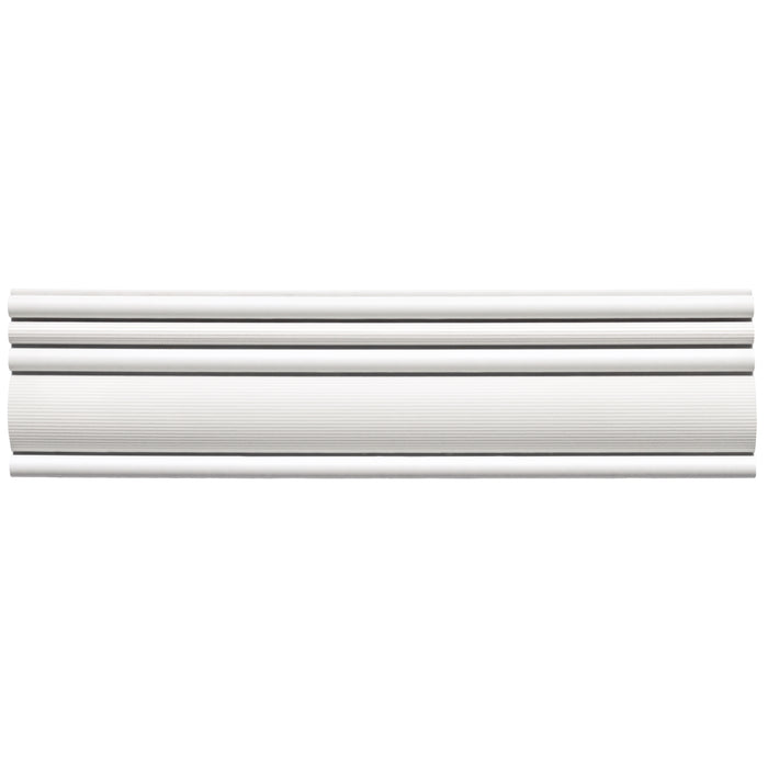 Emser Tile - Luma - 4" x 15" Matte Porcelain Tile - White