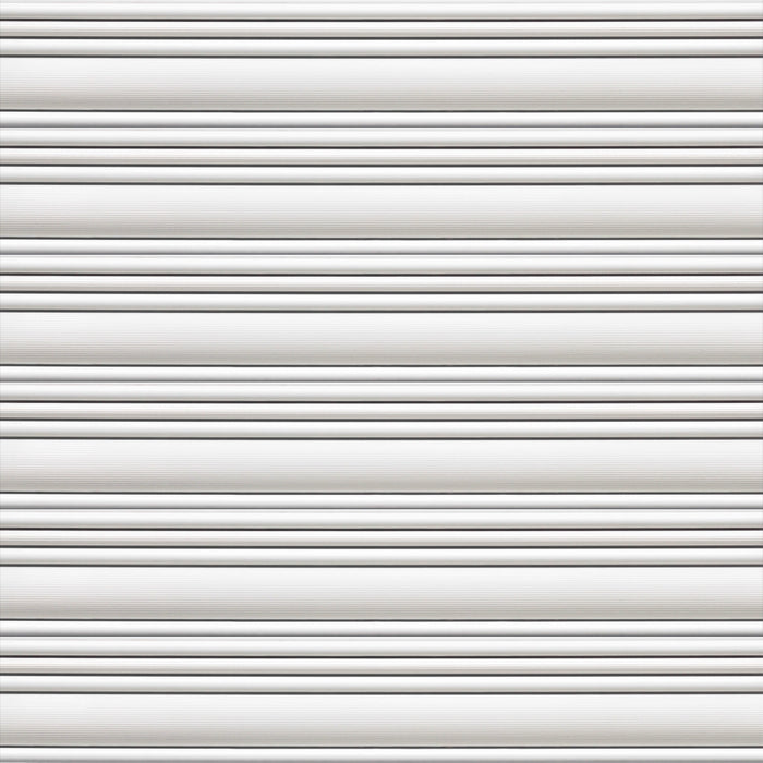 Emser Tile - Luma - 4" x 15" Matte Porcelain Tile - White Installed
