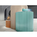 Emser Tile - Piccolo - 4" x 15" Glossy Porcelain Tile - Papaya Installed 3 