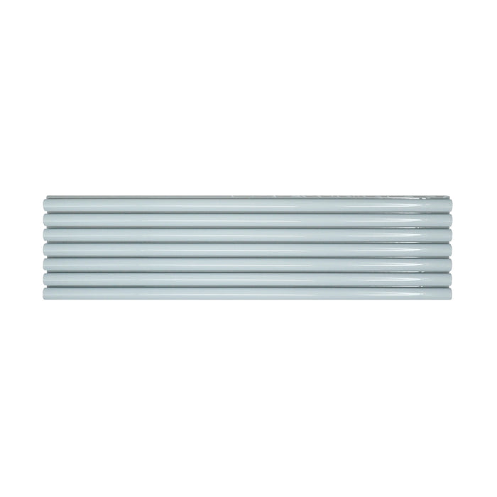 Emser Tile - Piccolo - 4" x 15" Glossy Porcelain Tile - Sky Front View