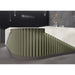 Emser Tile - Ribbella Lux - 3" x 15" Matte Porcelain Tile - Forest Installed