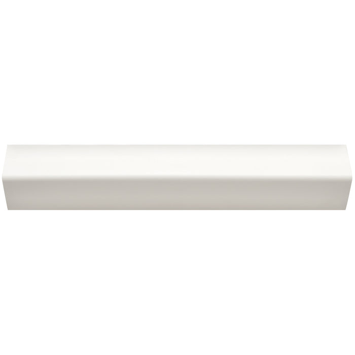 Emser Tile - Ribbella Lux - 3" x 15" Matte Porcelain Tile - White