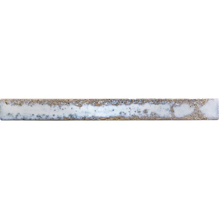 Emser Tile - Rumble - 2" x 20" Glossy Ceramic Tile - Aqua