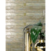 Emser Tile - Rumble - 2" x 20" Glossy Ceramic Tile - Jade Installed