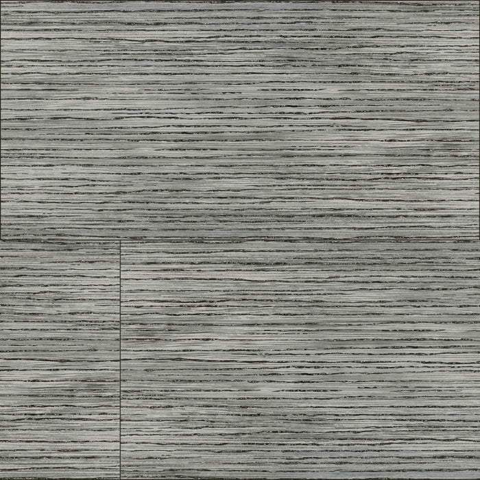 Emser Tile - Vero - 24" x 47" Porcelain Tile - Drip Pewter Installed