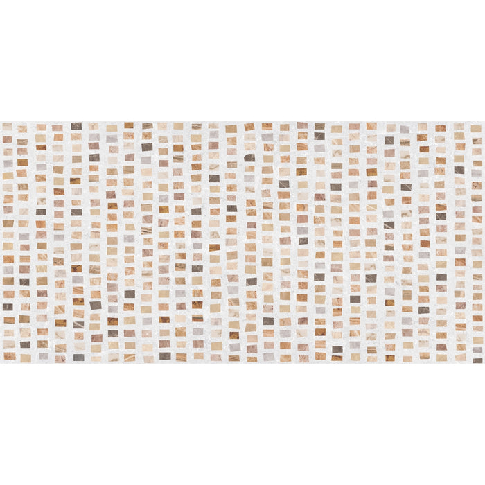 Emser Tile - Vero - 24" x 47" Porcelain Tile - Grid Warm