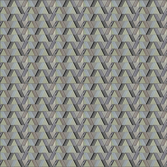 Emser Tile - Vero - 8" x 8" Porcelain Tile - Zag Cool Installed