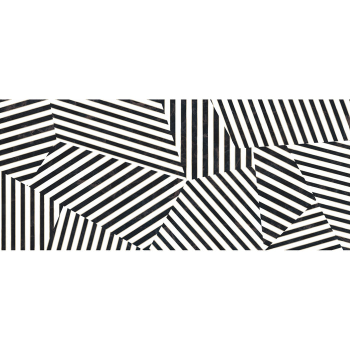 Emser Tile - Zambia - 47 in. x 109 in. Porcelain Wall Tile - Zebra