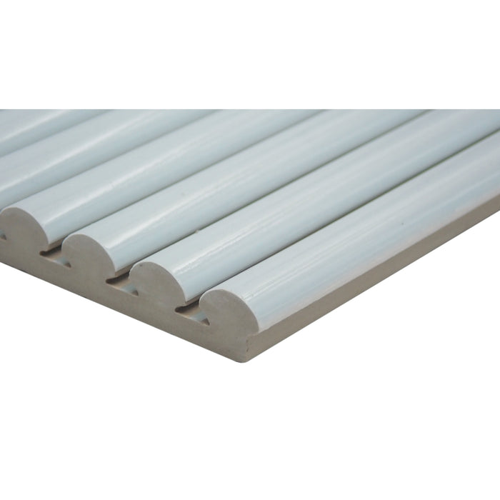 Emser Tile - Piccolo - 4" x 15" Glossy Porcelain Tile - Sky Angle View