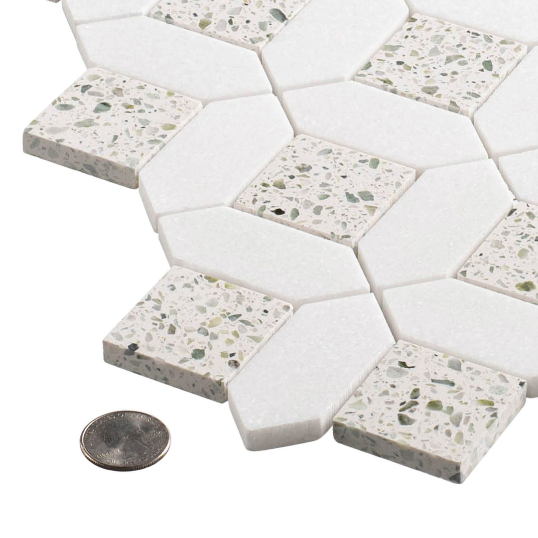 Bellagio - Eurovelle Collection Natural Stone Lattice Mosaic - Durshen