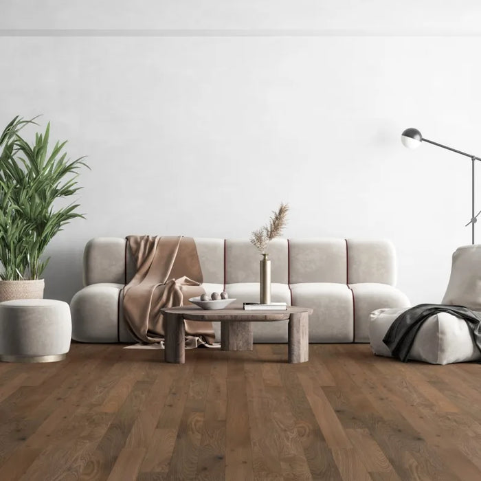 Fabrica - Manor Collection - 4.5 in. x 71 in. Engineered Hardwood - Revere Oak Room Scene