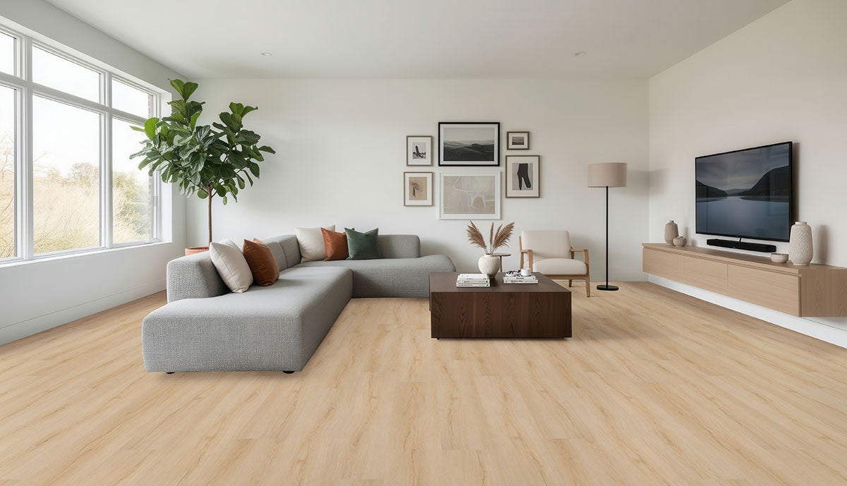 MSI - Nove Plus Luxury Vinyl Plank - Fallonton floor installation