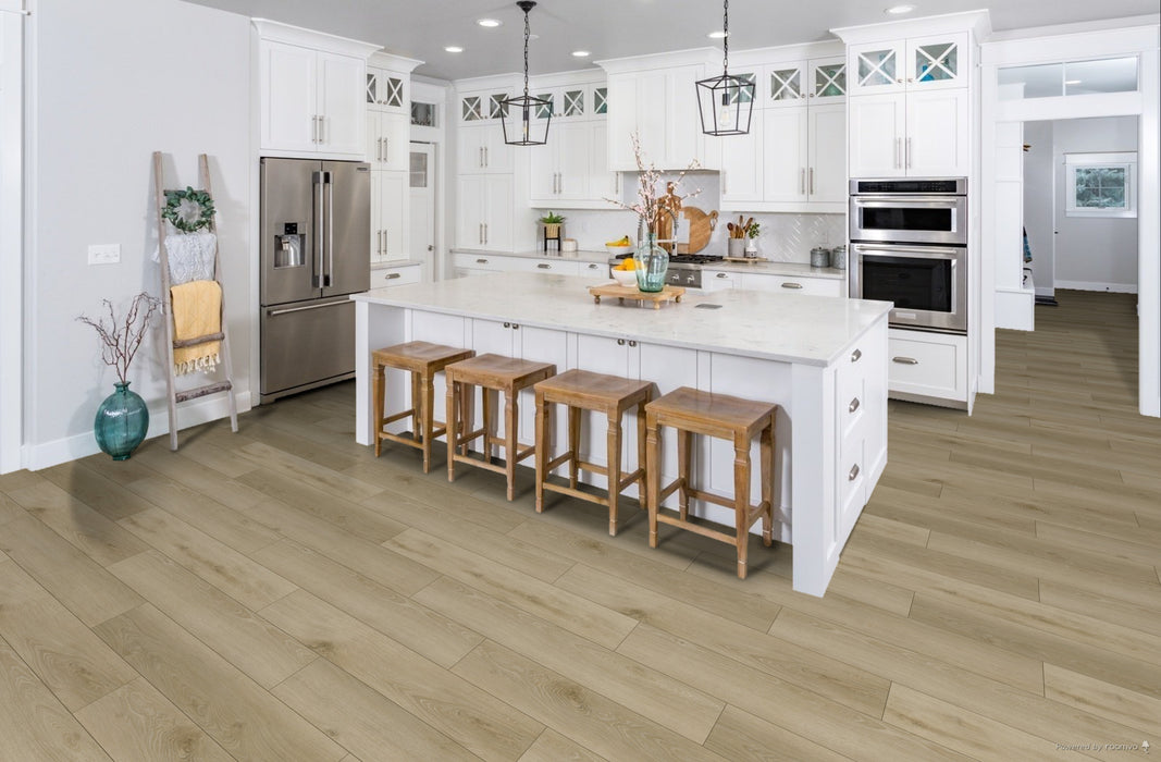 FirmFit - Downtown Collection - 7 in. x 48 in. Luxury Vinyl Plank - Rutledge Room Scene