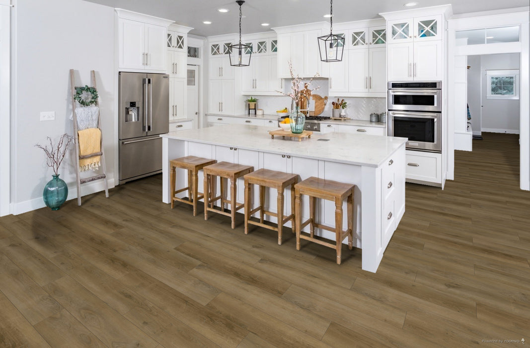 FirmFit - Downtown Collection - 7 in. x 48 in. Luxury Vinyl Plank - King Street Room Scene