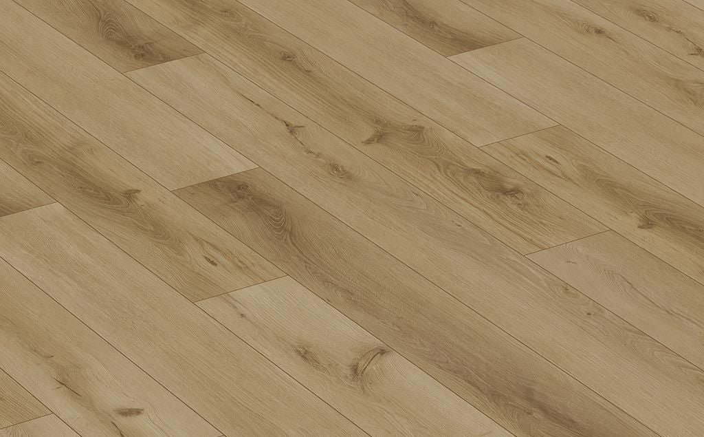 FirmFit - Downtown Deluxe Collection - 7.56 in. x 48.62 in. Luxury Vinyl Plank - Sweet Tea Close View