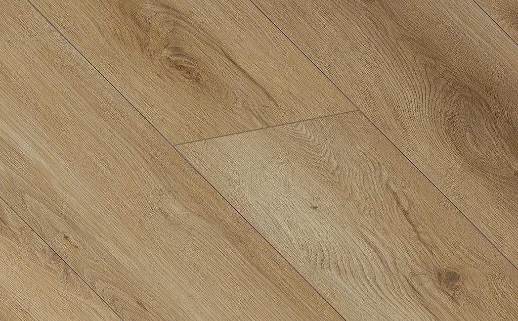 FirmFit - Downtown Deluxe Collection - 7.56 in. x 48.62 in. Luxury Vinyl Plank - Tiki Close View