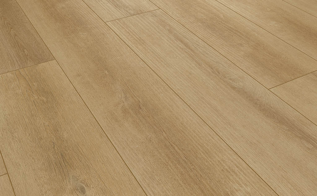 FirmFit - Intown Collection - 9 in. x 60 in. Luxury Vinyl Plank - City Vibe Angled View