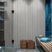 MSI - Folk 7 in. x 16 in. Porcelain Tile - Silver Shower Install