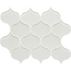 See Arizona Tile - Dunes Series - Arabesque Glass Mosaic - Pearl