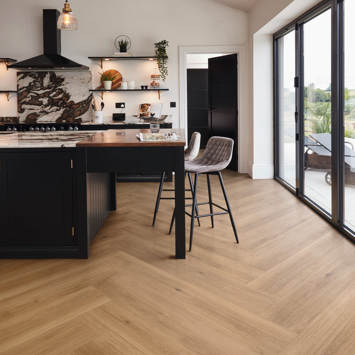 Karndean - LooseLay Longboard 10 in. x 59 in. - LLP359 Golden Danish Oak Installed