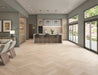 LM Flooring - Duet Herringbone & Plank 5 in Engineered Hardwood - Helen's Glory floor installation