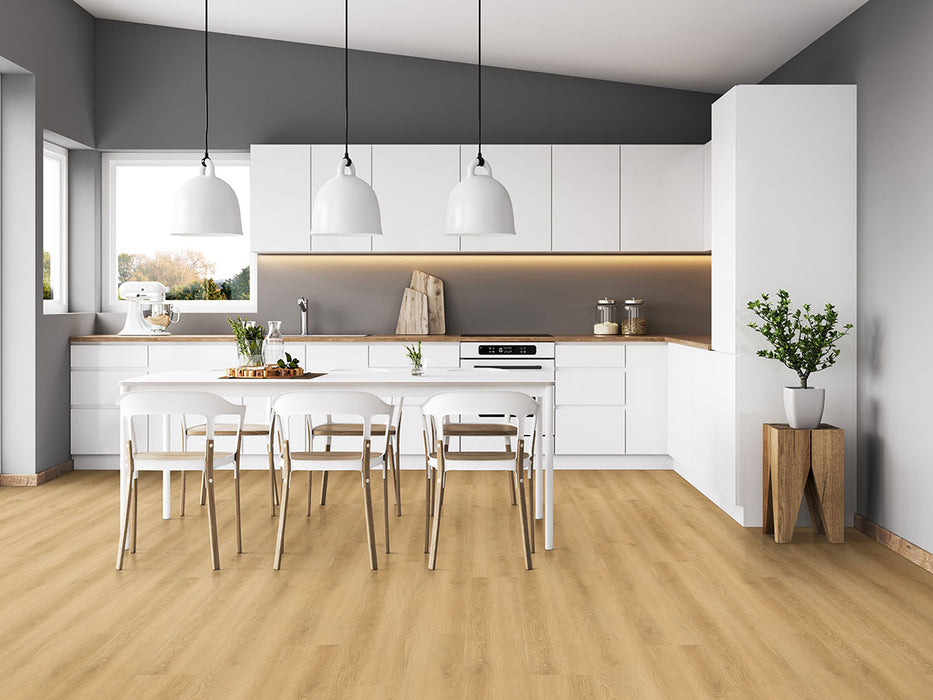 MSI - Nove Plus Luxury Vinyl Plank - Hyde Haven floor installation