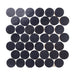 Lungarno - Zellige Bespoke - Circles Terracotta Mosaic - Indigo Mist