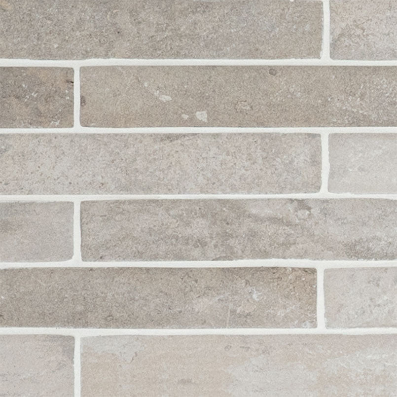 Brickstone MSI - Brickstone 2 in. x 18 in. Porcelain Tile - Ivory — Floorzz