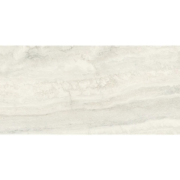 Arizona Tile - Invictus Vein Cut Series - 12&quot; x 24&quot; Polished Porcelain Tile - Ivory