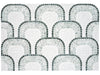 Anatolia - Cabana 8 in. x 15 in. Tumbled Stone Pebble Mosaic - Flow - Jade