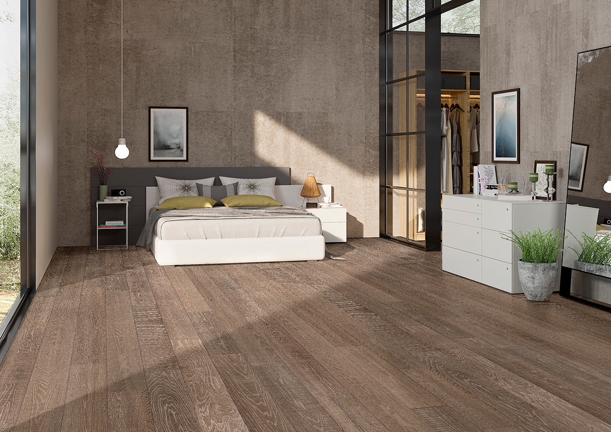 MSI - Ladson - 7.5 in. x 75.5 in.  Engineered Hardwood - Hinton Room Scene