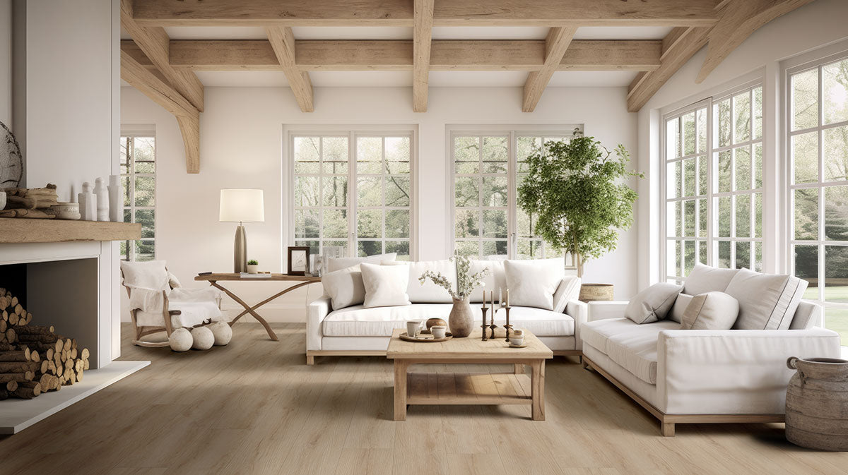 MSI - Laurel Reserve Luxury Vinyl Plank - Fallonton Living Room Install