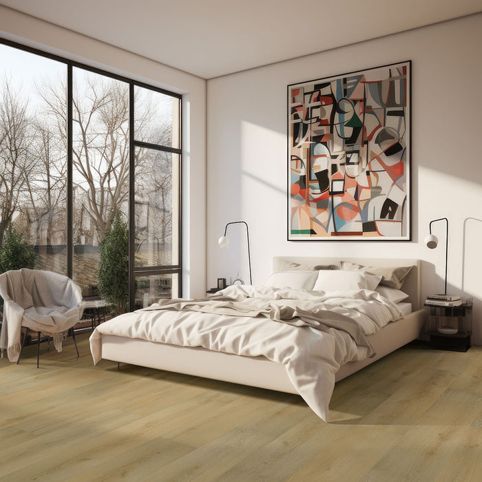 MSI - Laurel Luxury Vinyl Plank - Tranquilla Bedroom Install