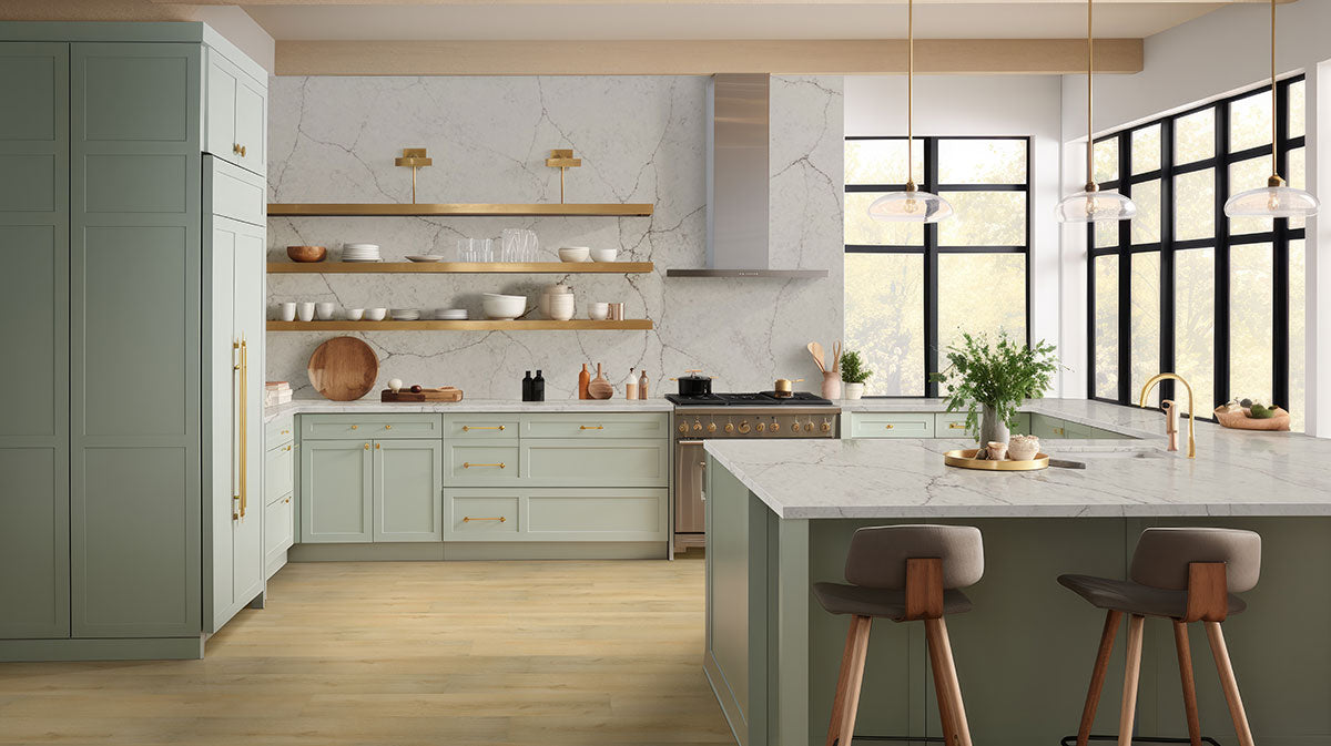 MSI - Laurel Luxury Vinyl Plank - Tranquilla Room Scene