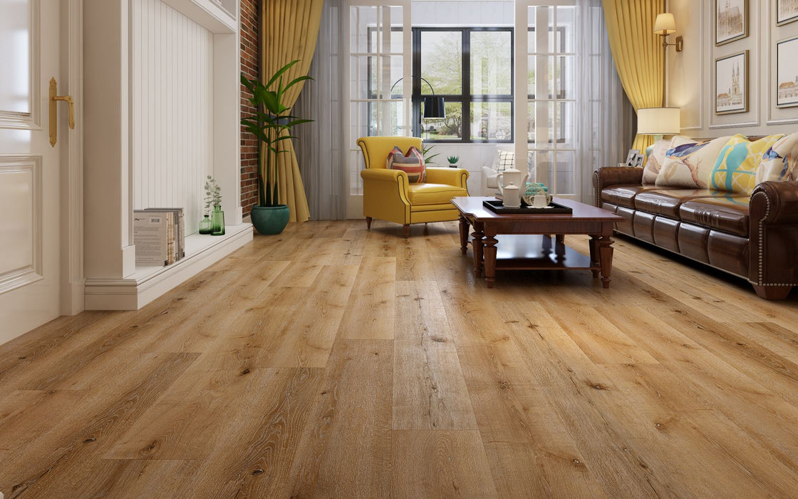 Lions Floor - Naturual Essence Plus 9" x 60" SPC - Sequoia Installed