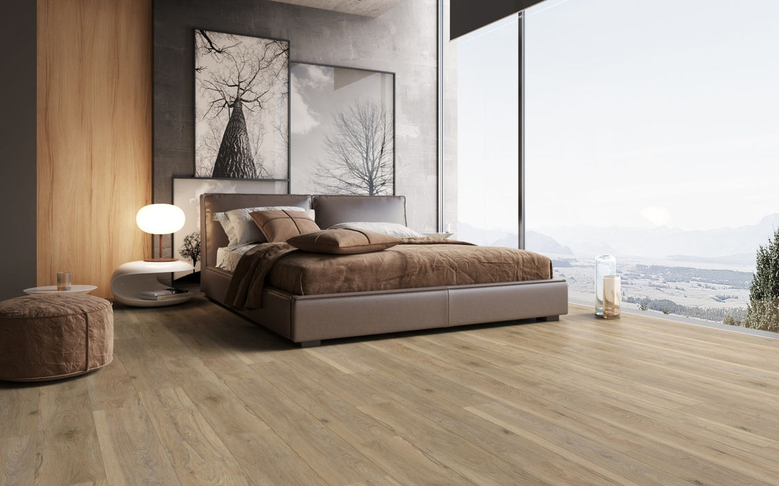 Lions Floor - Naturual Essence Plus 9" x 60" SPC - Palisade Installed