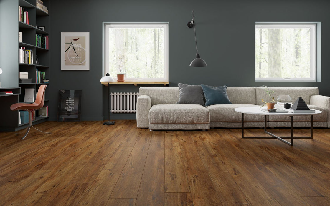 Lions Floor - Lone Star Spirit SPC - Chocolat Installed